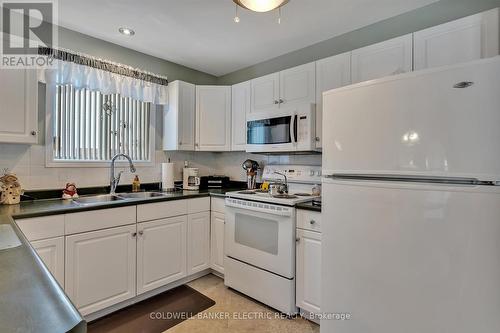 640 Brealey Drive, Peterborough (Otonabee), ON - Indoor Photo Showing Kitchen With Double Sink