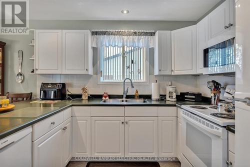 640 Brealey Drive, Peterborough (Otonabee), ON - Indoor Photo Showing Kitchen With Double Sink