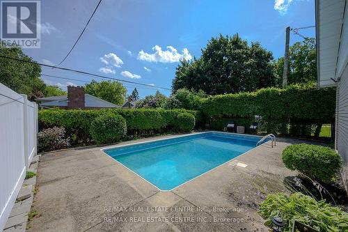 228 Plumtree Drive, Burlington, ON - Outdoor With In Ground Pool With Backyard