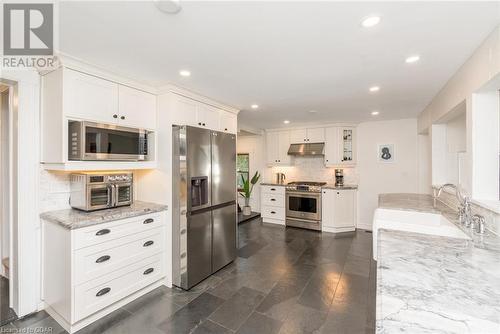 12889 15Th Sideroad, Georgetown, ON - Indoor Photo Showing Kitchen With Stainless Steel Kitchen With Upgraded Kitchen