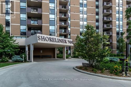 1907 - 500 Green Road, Hamilton (Stoney Creek), ON - Outdoor With Facade