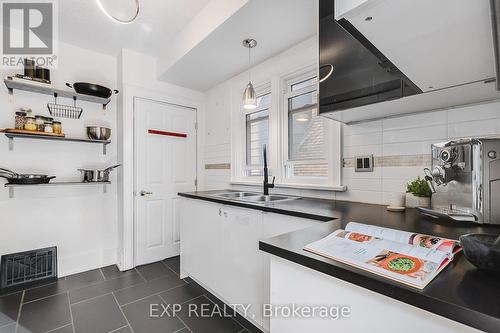 11 Sheldon Avenue S, Kitchener, ON - Indoor Photo Showing Kitchen With Double Sink