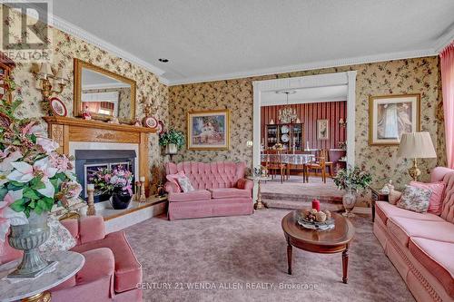 30 Skye Valley Drive, Cobourg, ON - Indoor Photo Showing Living Room With Fireplace