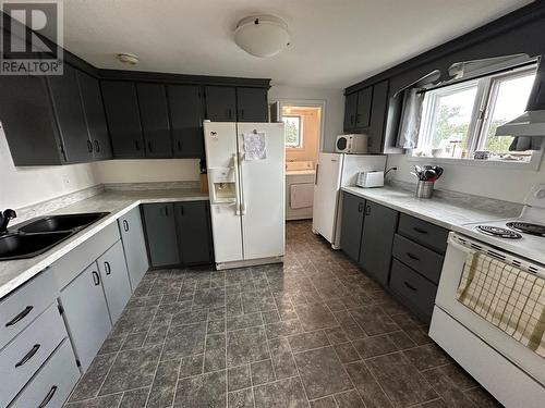 1 Fords Road, Jacksons Arm, NL - Indoor Photo Showing Kitchen With Double Sink