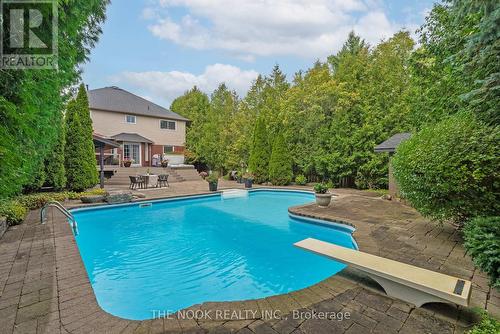 5 Found Court, Clarington (Courtice), ON - Outdoor With In Ground Pool With Deck Patio Veranda With Backyard