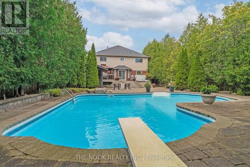 5 Found Court, Clarington (Courtice), ON - Outdoor With In Ground Pool With Deck Patio Veranda With Backyard