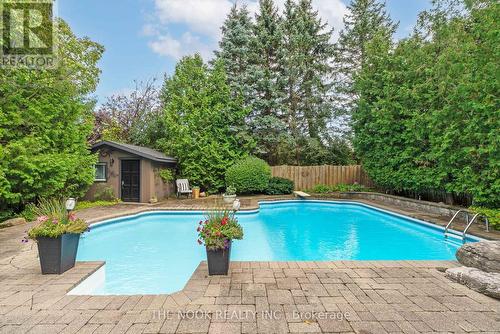 5 Found Court, Clarington (Courtice), ON - Outdoor With In Ground Pool With Backyard