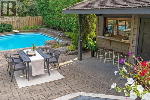 5 Found Court, Clarington (Courtice), ON - Outdoor With In Ground Pool With Deck Patio Veranda