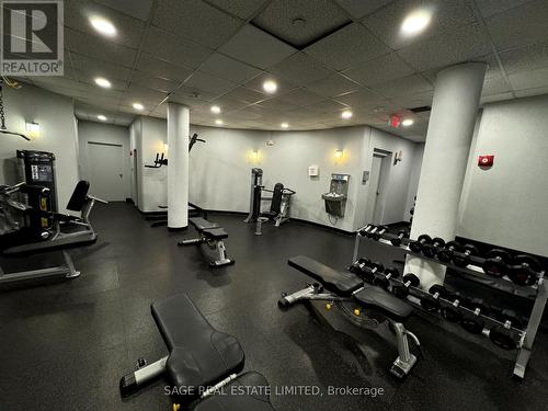 603 - 5765 Yonge Street, Toronto (Newtonbrook East), ON - Indoor Photo Showing Gym Room