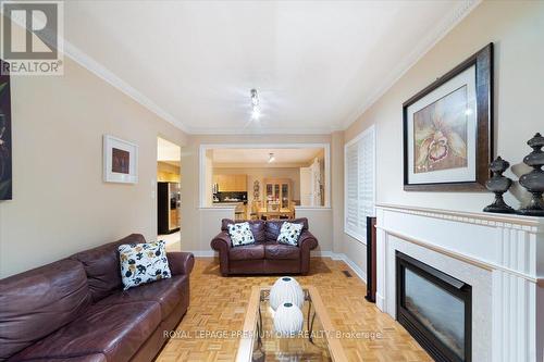 45 Forecastle Road, Vaughan (Patterson), ON - Indoor Photo Showing Living Room With Fireplace