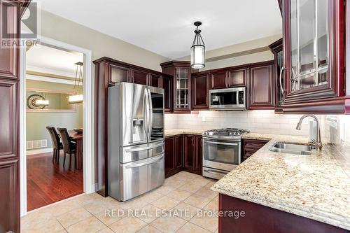 75 Ruffet Drive, Barrie (Edgehill Drive), ON - Indoor Photo Showing Kitchen With Stainless Steel Kitchen With Double Sink With Upgraded Kitchen