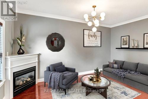 75 Ruffet Drive, Barrie (Edgehill Drive), ON - Indoor Photo Showing Living Room With Fireplace