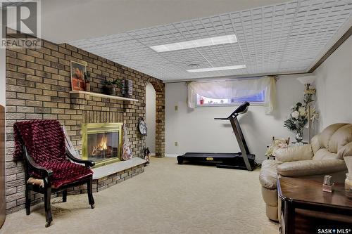 307 Rodenbush Drive, Regina, SK - Indoor With Fireplace