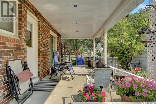 307 Rodenbush Drive, Regina, SK - Outdoor With Deck Patio Veranda With Exterior