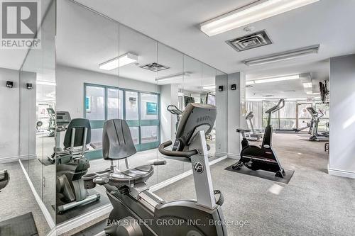 1810 - 330 Rathburn Road W, Mississauga, ON - Indoor Photo Showing Gym Room