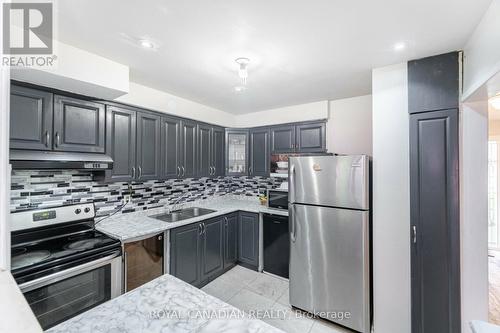 10 - 3600 Morning Star Drive, Mississauga, ON - Indoor Photo Showing Kitchen With Double Sink With Upgraded Kitchen