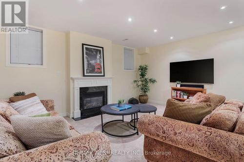 3123 Watercliffe Court, Oakville (Palermo West), ON - Indoor Photo Showing Living Room With Fireplace