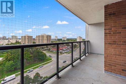 1104 - 17 Knightsbridge Road, Brampton, ON - Outdoor With Balcony With Exterior