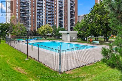 1104 - 17 Knightsbridge Road, Brampton, ON - Outdoor With In Ground Pool