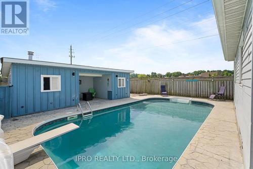 128 Homestead Place, Kitchener, ON - Outdoor With In Ground Pool