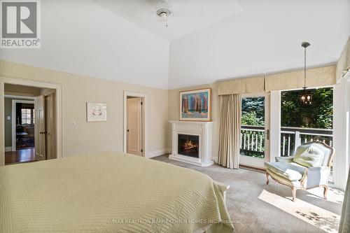 227 Lytton Boulevard, Toronto (Lawrence Park South), ON - Indoor Photo Showing Bedroom With Fireplace