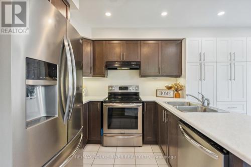 74 Artania Street, Oshawa (Windfields), ON - Indoor Photo Showing Kitchen With Stainless Steel Kitchen With Double Sink