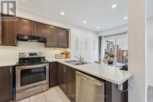 74 Artania Street, Oshawa (Windfields), ON - Indoor Photo Showing Kitchen With Stainless Steel Kitchen With Double Sink