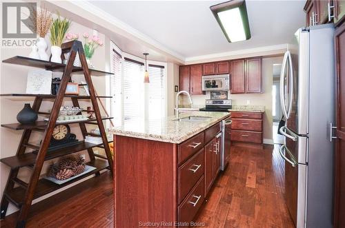 110 Lady Ashley Court, Sudbury, ON - Indoor Photo Showing Kitchen