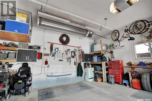 310 J.J. Thiessen Way, Saskatoon, SK - Indoor Photo Showing Garage