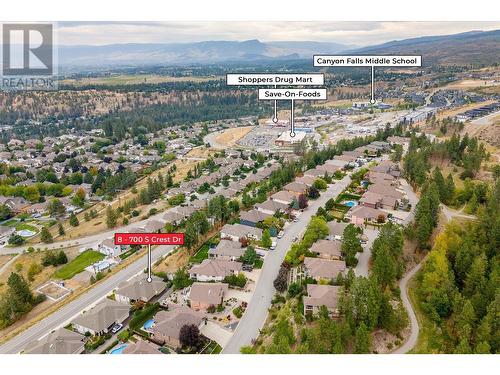 700 South Crest Drive Unit# #8, Kelowna, BC - Outdoor With View