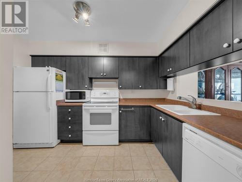 75 Riverside Drive East Unit# 810, Windsor, ON - Indoor Photo Showing Kitchen