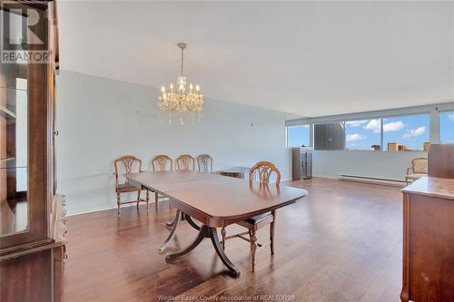 380 Pelissier Unit# 2506, Windsor, ON - Indoor Photo Showing Dining Room