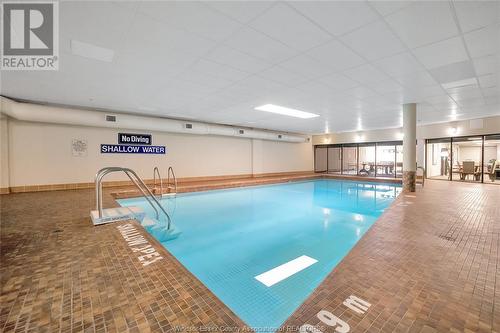 380 Pelissier Unit# 2506, Windsor, ON - Indoor Photo Showing Other Room With In Ground Pool