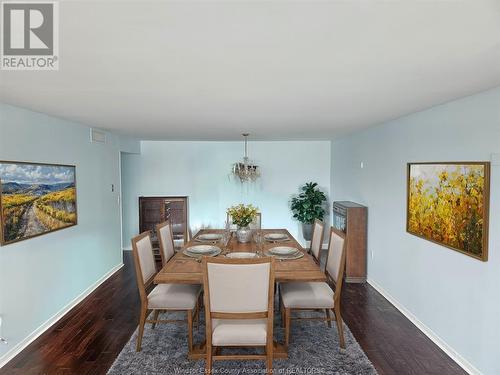 380 Pelissier Unit# 2506, Windsor, ON - Indoor Photo Showing Dining Room