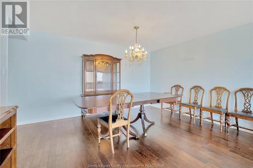 380 Pelissier Unit# 2506, Windsor, ON - Indoor Photo Showing Dining Room