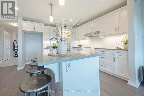 54 Silverleaf Path, St. Thomas, ON - Indoor Photo Showing Kitchen With Upgraded Kitchen