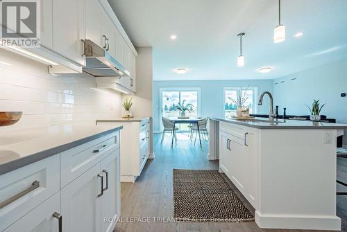 54 Silverleaf Path, St. Thomas, ON - Indoor Photo Showing Kitchen With Upgraded Kitchen