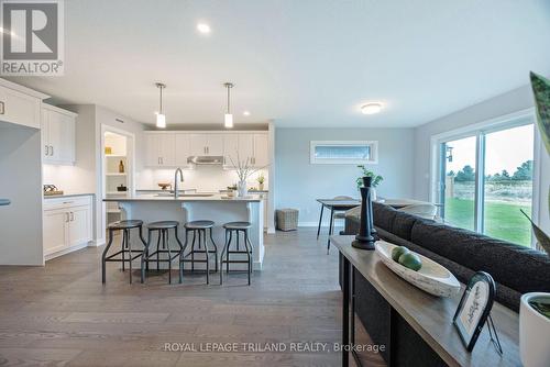 54 Silverleaf Path, St. Thomas, ON - Indoor Photo Showing Kitchen With Upgraded Kitchen