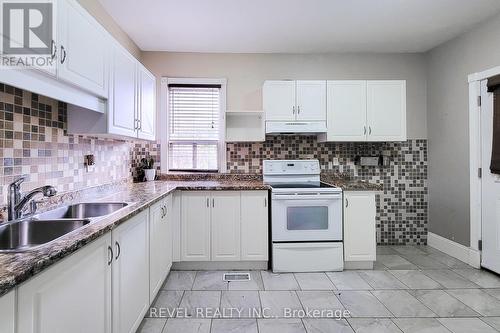 114 Tisdale Street N, Hamilton, ON - Indoor Photo Showing Kitchen With Double Sink