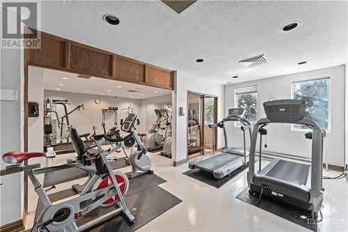 500 Laurier Avenue W Unit#2308, Ottawa, ON - Indoor Photo Showing Gym Room