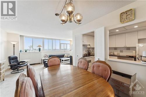 500 Laurier Avenue W Unit#2308, Ottawa, ON - Indoor Photo Showing Dining Room