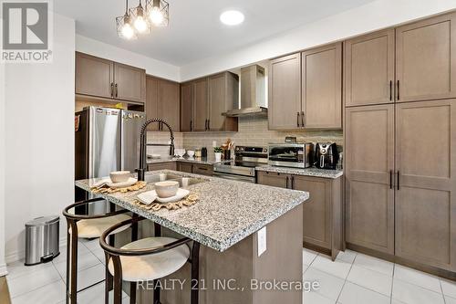 6 Ogston Crescent N, Whitby, ON - Indoor Photo Showing Kitchen With Double Sink