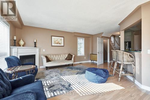 #8 - 16 Ingold Lane, Ajax (Central), ON - Indoor Photo Showing Living Room With Fireplace