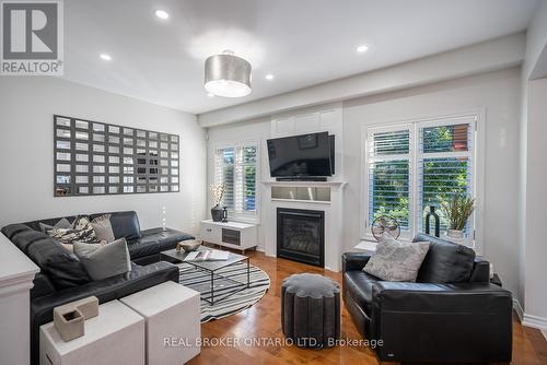 3246 Sharp Road, Burlington (Alton), ON - Indoor Photo Showing Living Room With Fireplace