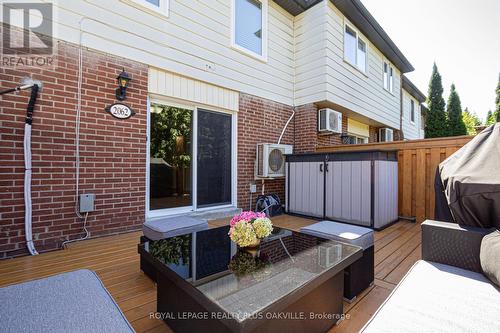 8 - 2062 Lakeshore Road W, Oakville, ON - Outdoor With Deck Patio Veranda With Exterior