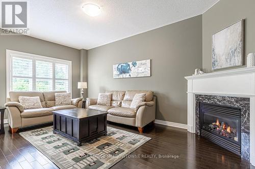 32 Tatra Crescent, Brampton (Bram West), ON - Indoor Photo Showing Living Room With Fireplace