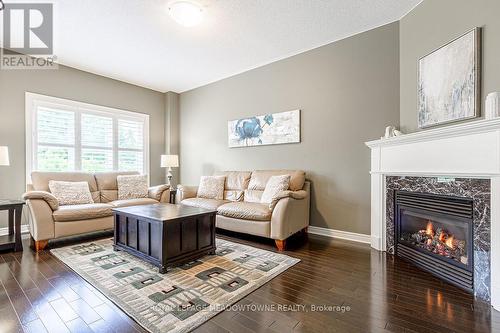 32 Tatra Crescent, Brampton (Bram West), ON - Indoor Photo Showing Living Room With Fireplace