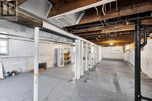 224 Waterloo Street, London, ON - Indoor Photo Showing Basement