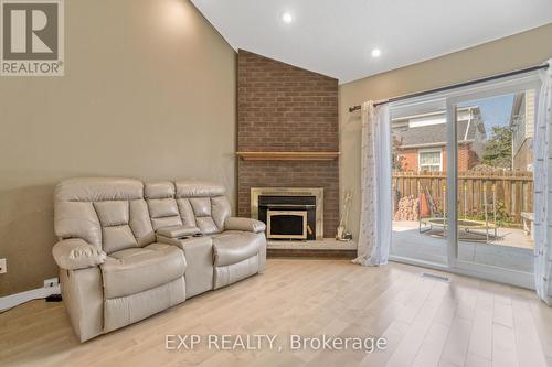 111 Morton Way, Brampton, ON - Indoor With Fireplace