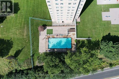 306 - 5 Parkway Forest Drive, Toronto (Henry Farm), ON - Outdoor With In Ground Pool With View